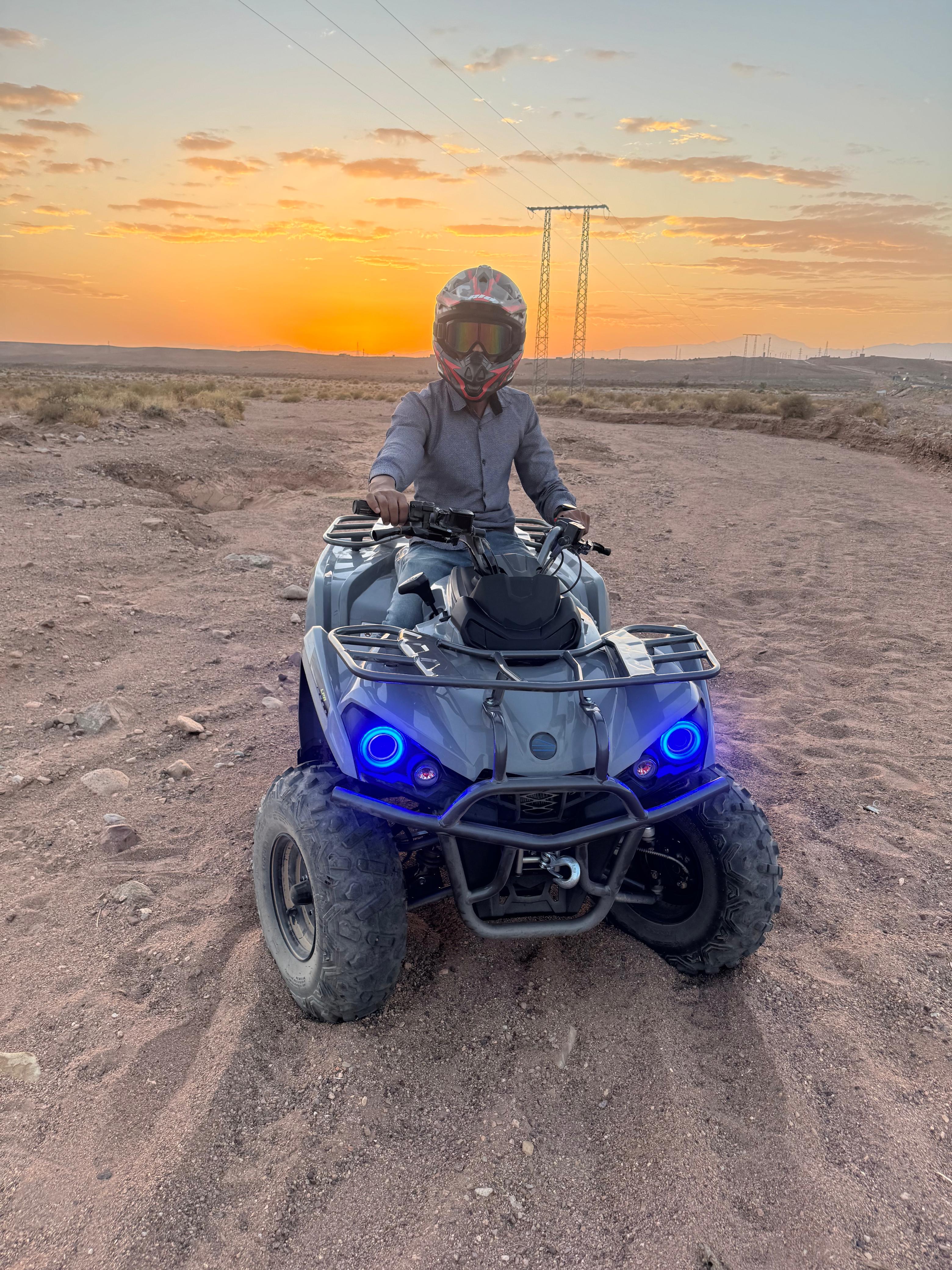 Rider enjoying the view